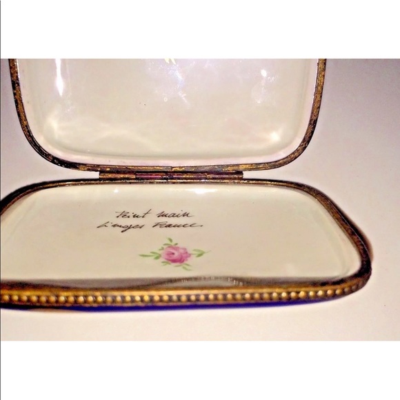 Vintage Limoges Box 3 1/2” - Picture 7 of 8